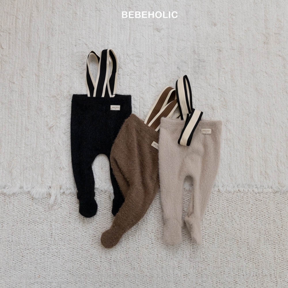 Bebe holic36｜(3m-18m) 吊帶刷毛褲襪