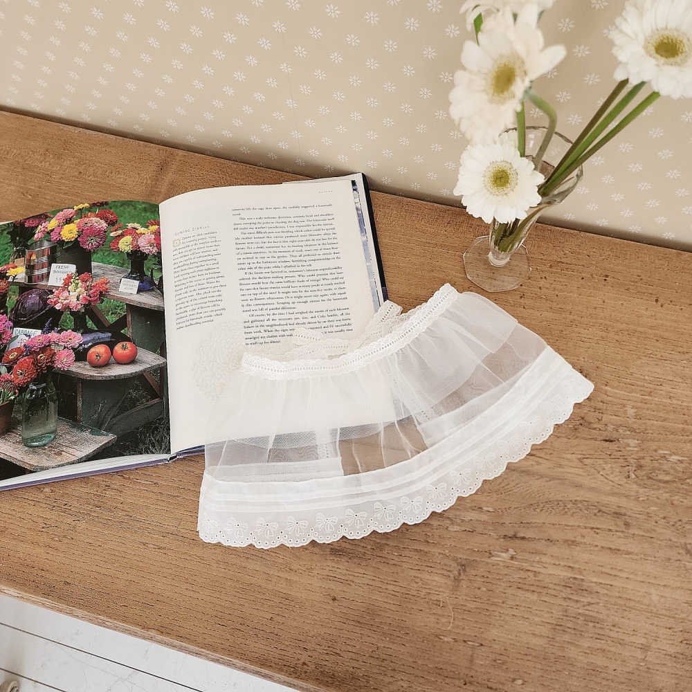 from j04｜(3-24m) 蕾絲圍裙