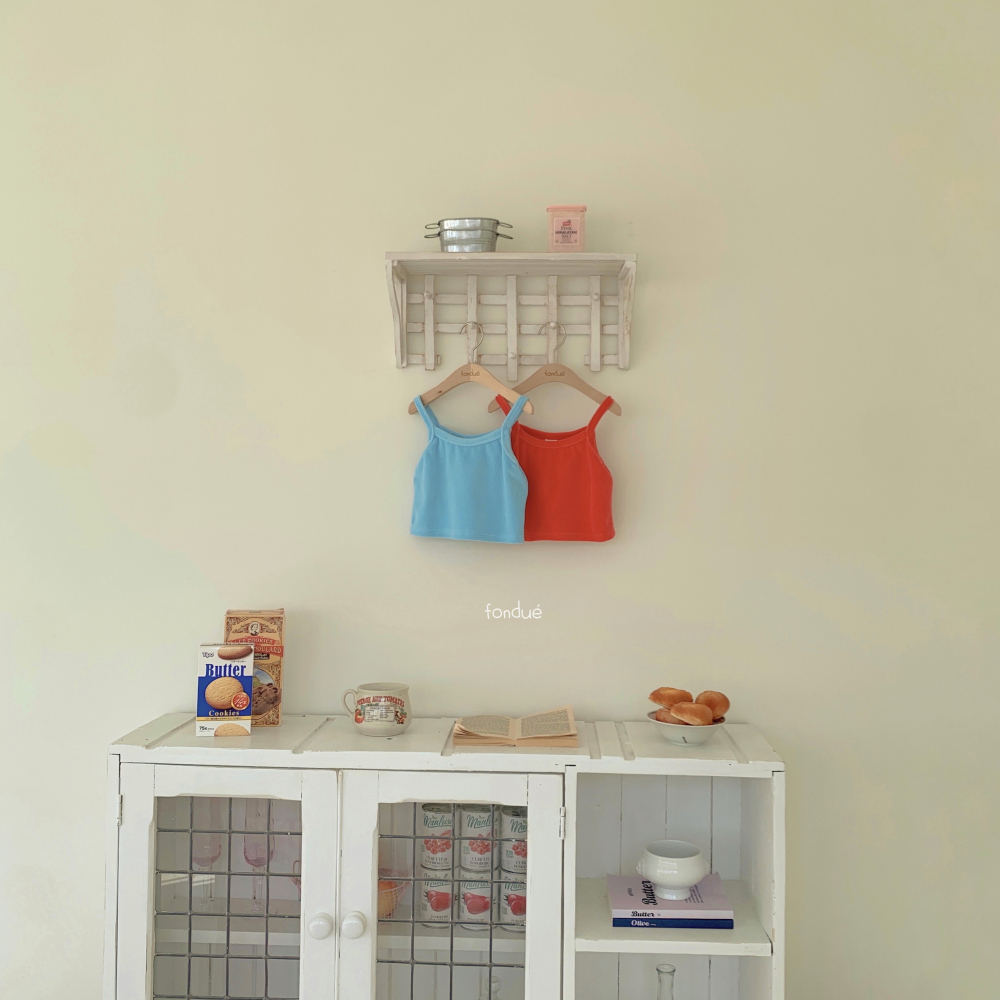 Fondue 11｜(75cm-120cm)  絨毛細肩帶背心