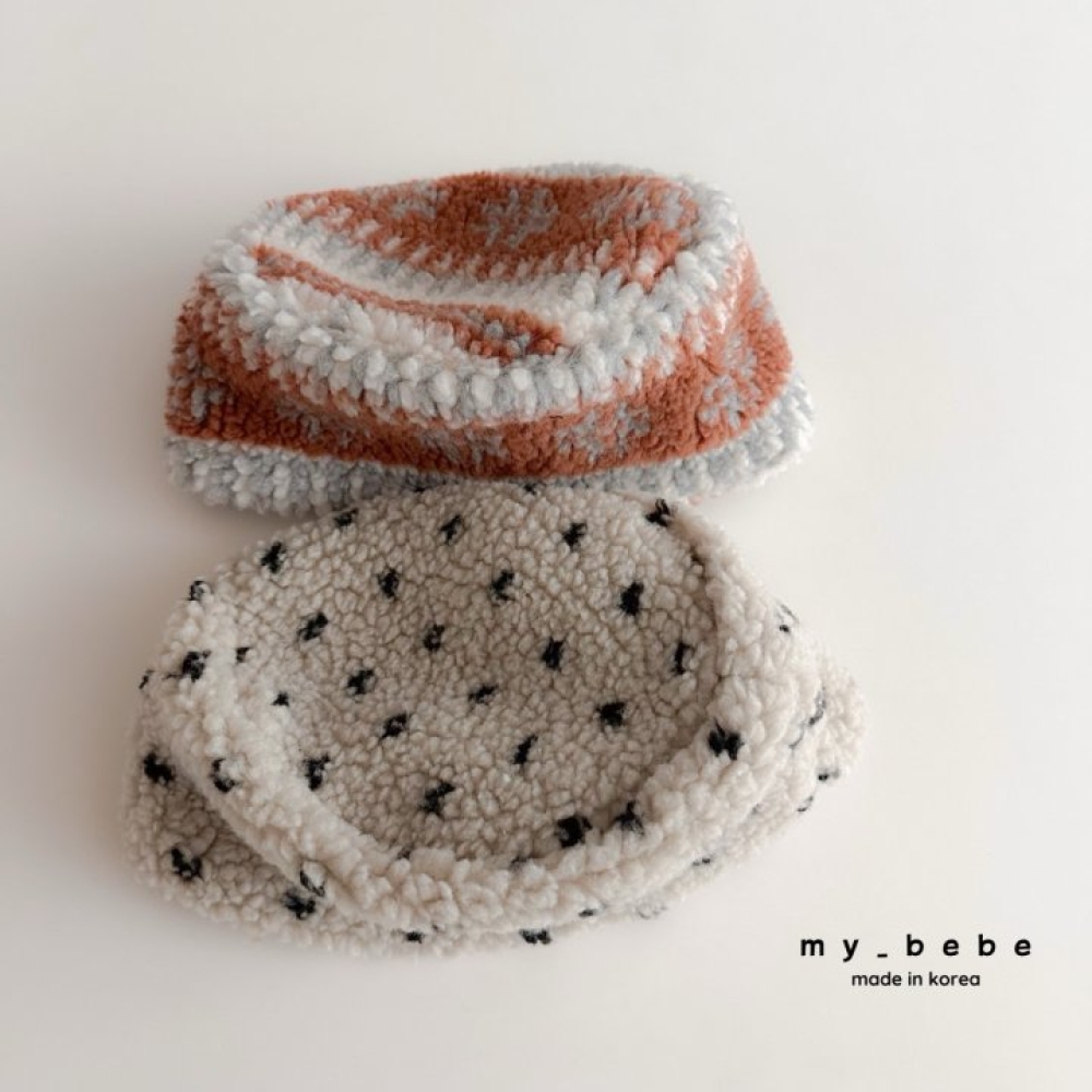 my_bebe42｜(-12m-6y)  保暖小絨毛帽