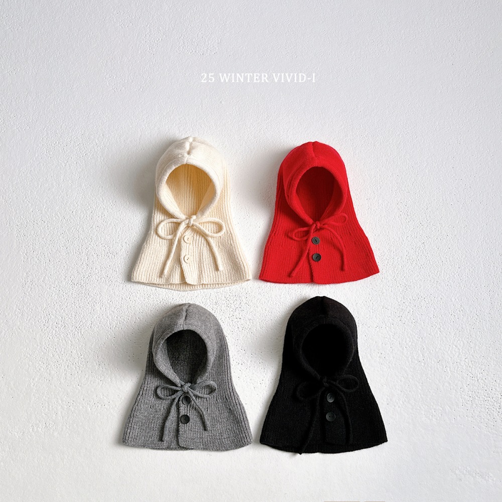 vivid111｜(free) 保暖針織連帽套頭