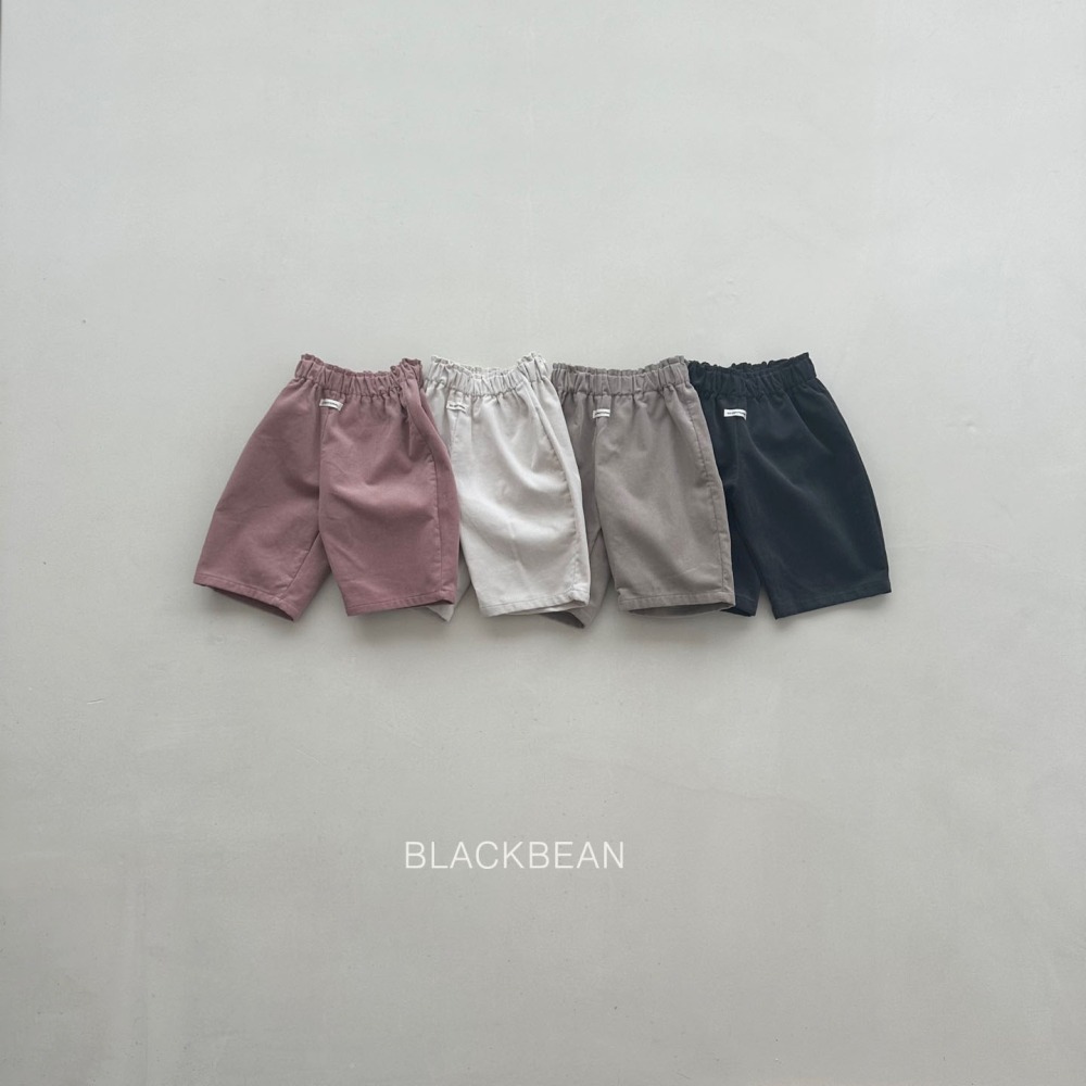 BLACK BEAN29｜(84cm-120cm) 小標棉褲