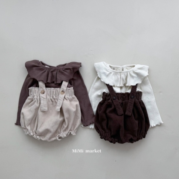 mimi market05 (65-85cm) 荷葉翻領上衣2