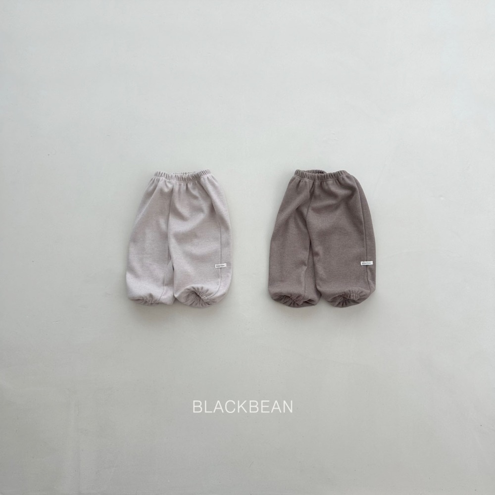 BLACK BEAN31｜(84cm-452cm) 休閒束口棉褲