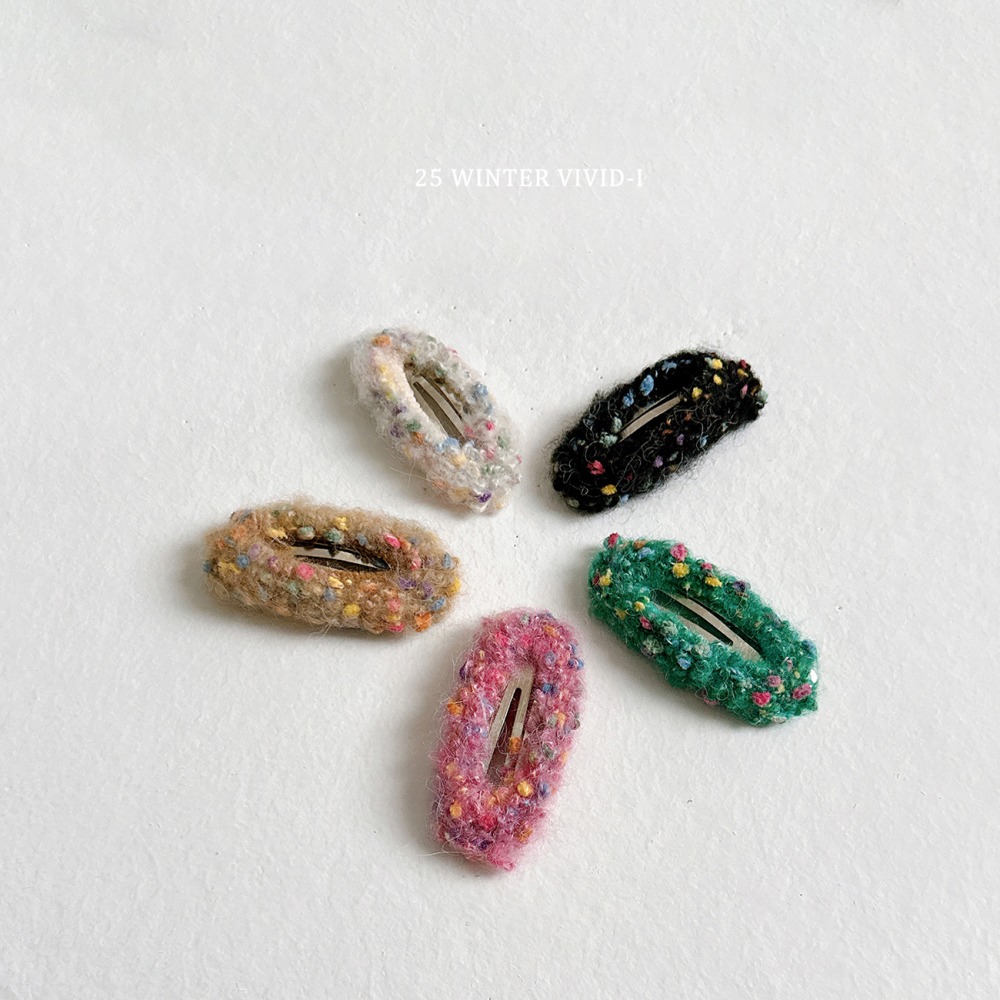 vivid106｜(free) 毛圈髮夾
