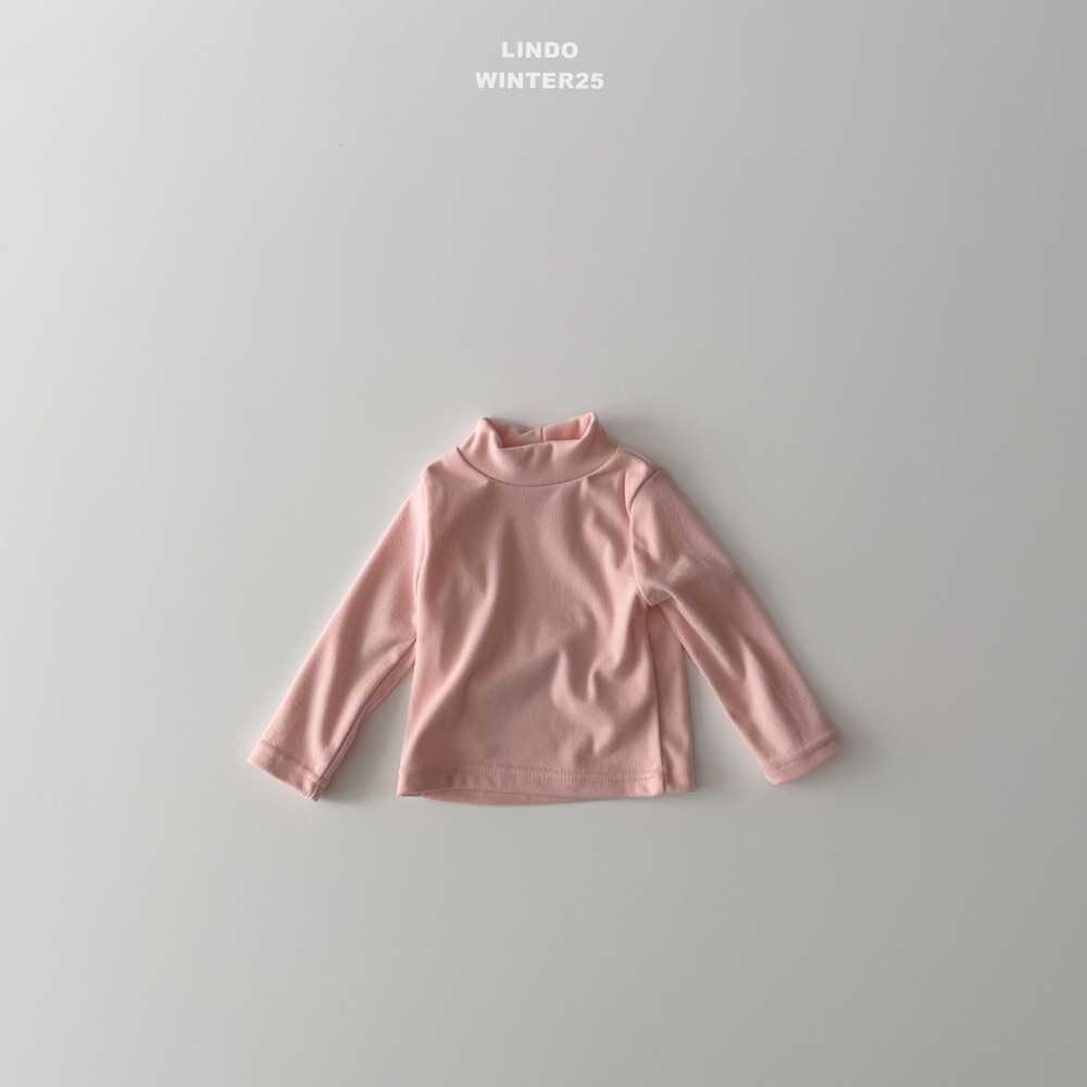 Lindo49|(80cm-125cm) 高領素面上衣7