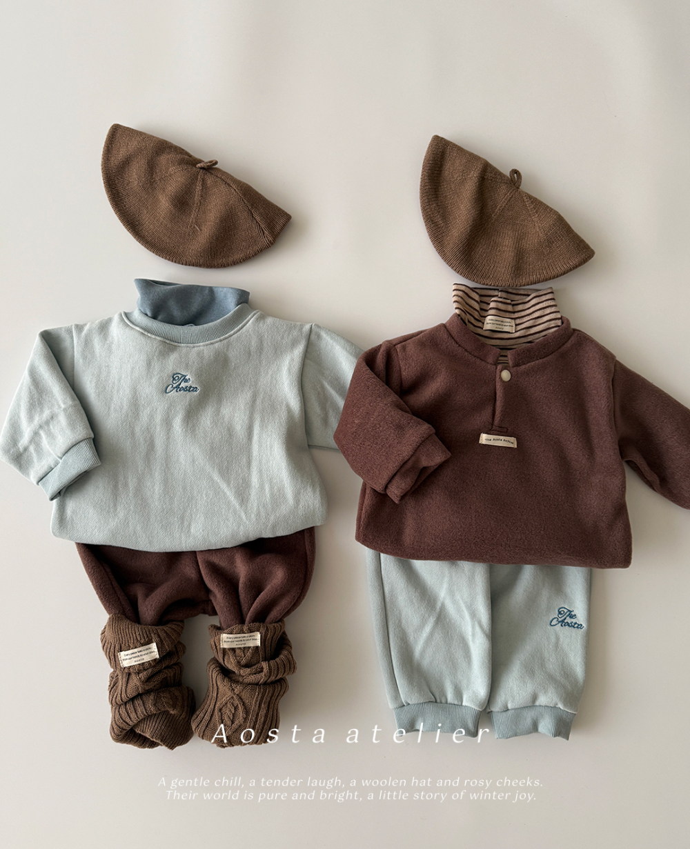 AOSTA41|(6m-5y) 簡約休閒上衣17