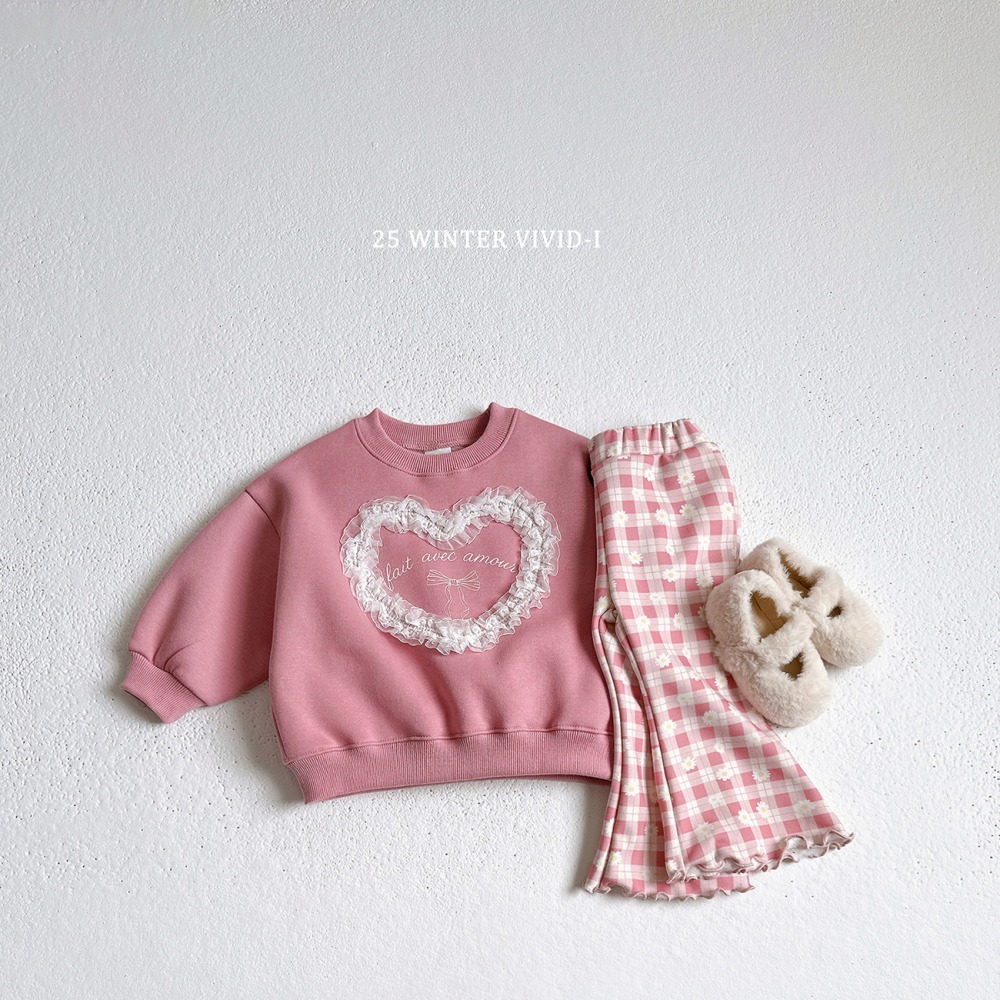 vivid21|(78cm-125cm) 印花喇叭褲6