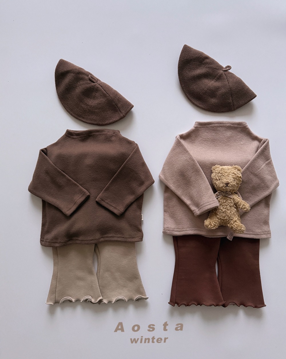 AOSTA47|(6m-5y) 素面立領羅紋上衣18