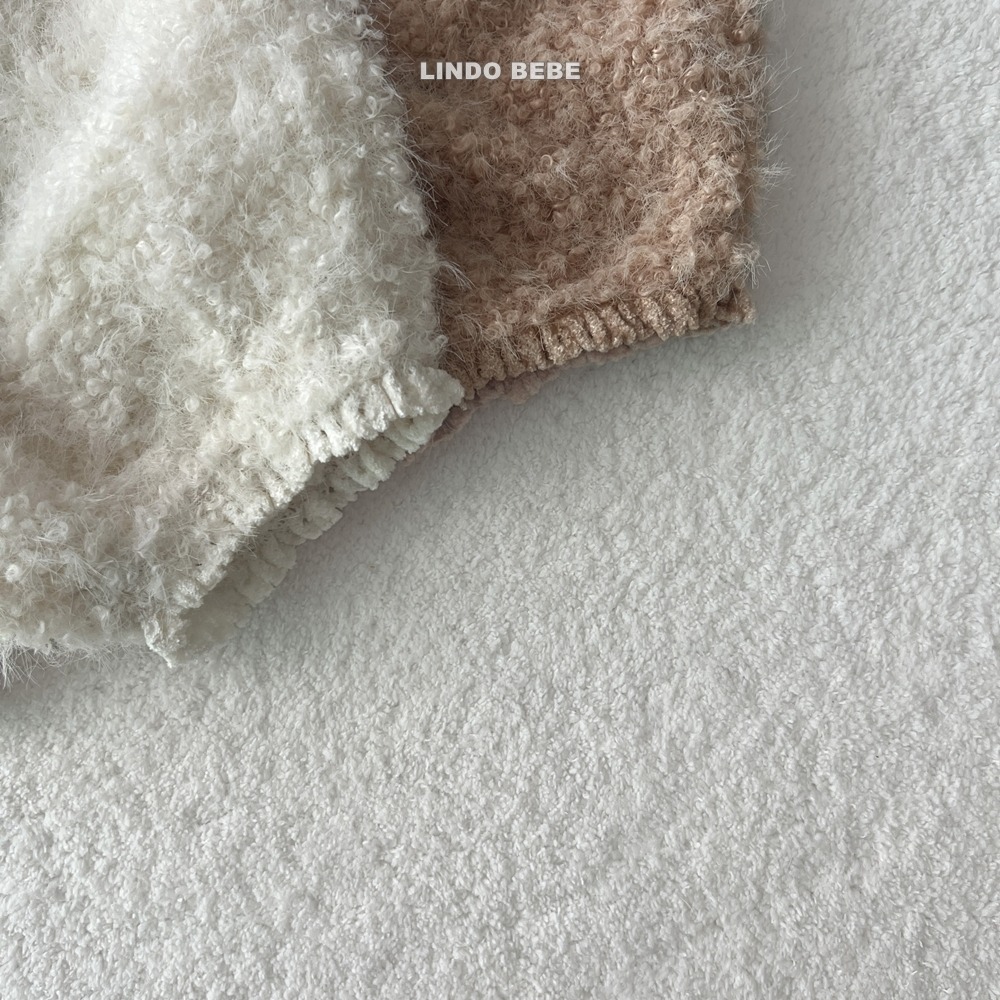 Lindo09｜(3m-18m) 毛毛蕾絲邊小短褲