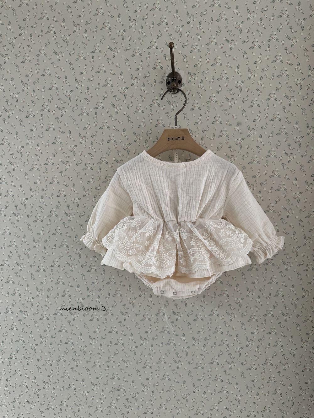 Bloom.b20｜(3m-24m) 抓皺澎澎裙包屁衣