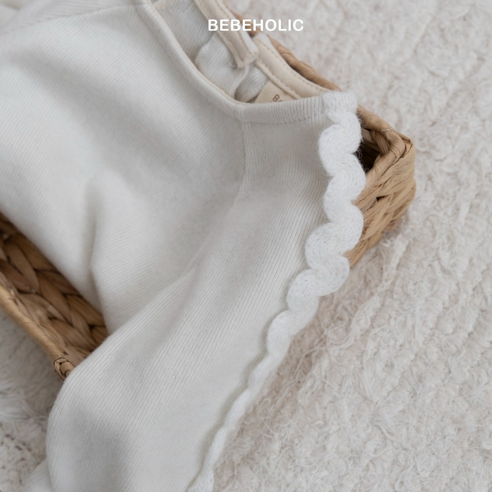 Bebe holic15｜(3m-18m) 波浪邊上衣