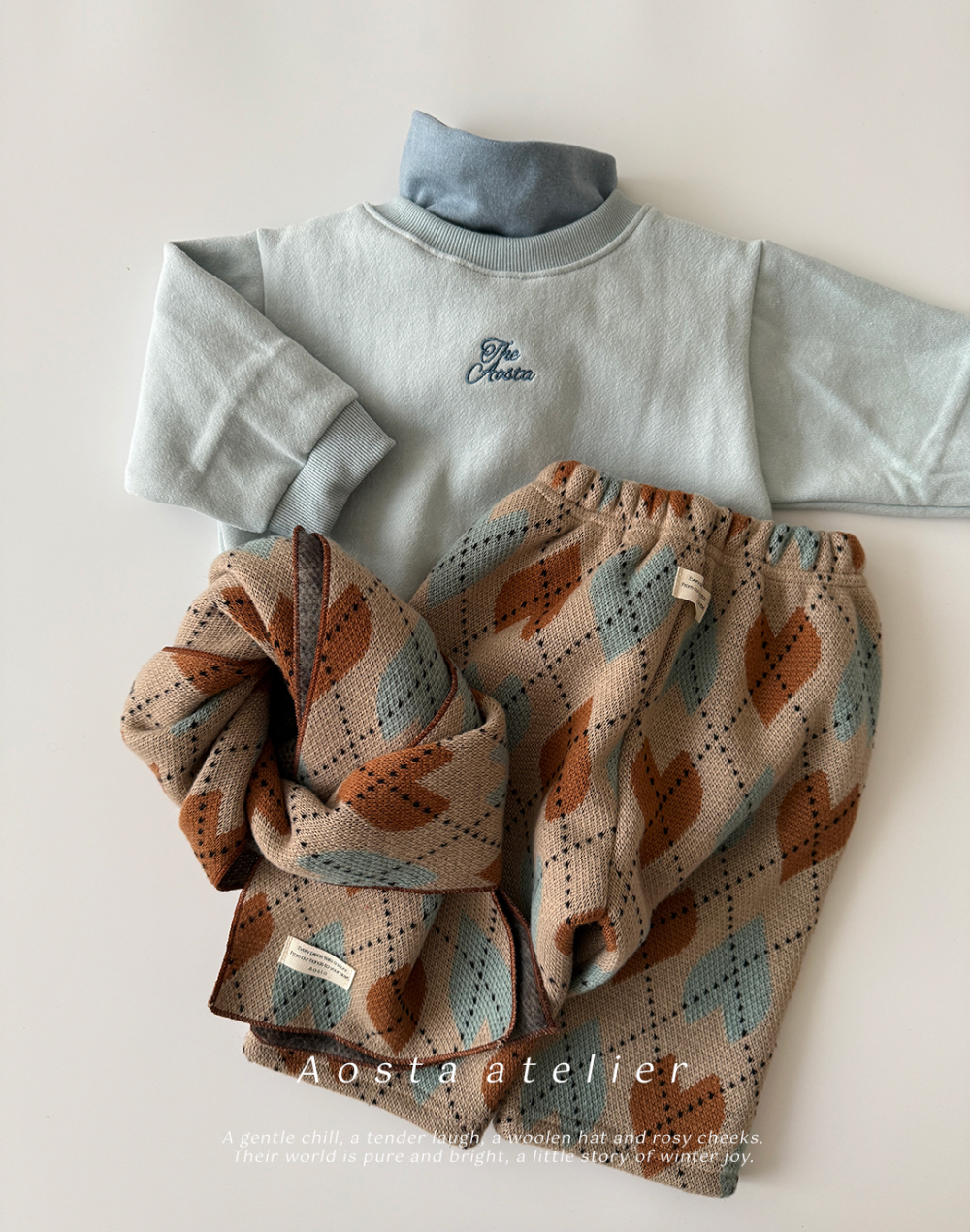 AOSTA41|(6m-5y) 簡約休閒上衣16