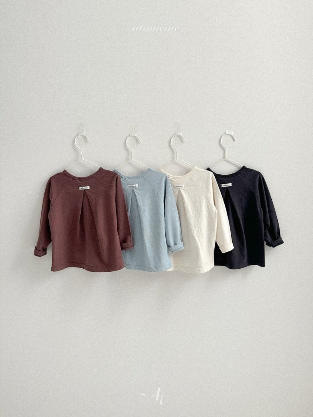 Atomeme24｜(70cm-110cm) 傘狀設計棉質上衣