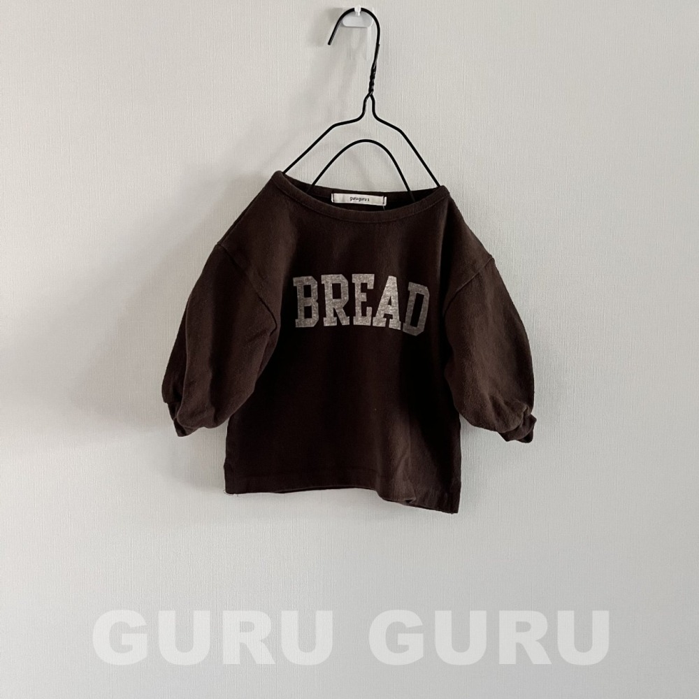 GURU GURU10｜(6m-24m) 4色英字休閒上衣