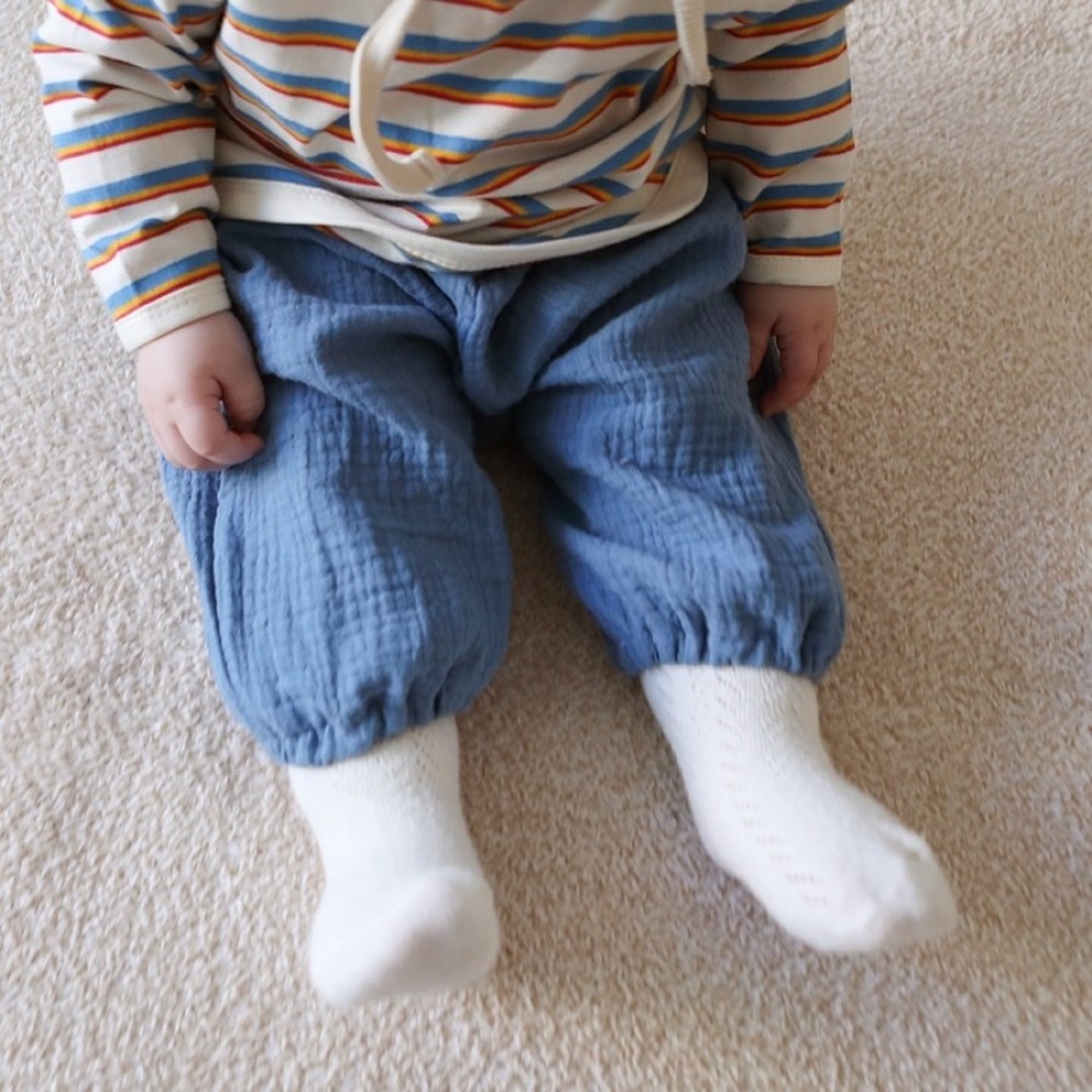 LEMONADE12|(55cm-85cm) 6色棉麻素面束口褲21