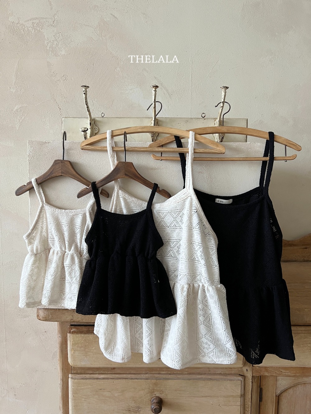 thelala28｜ (1y-6y-mom) 印花細肩背心裙擺