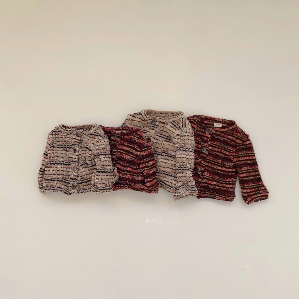 Fondue 01｜(65cm-120cm)  混色針織外套