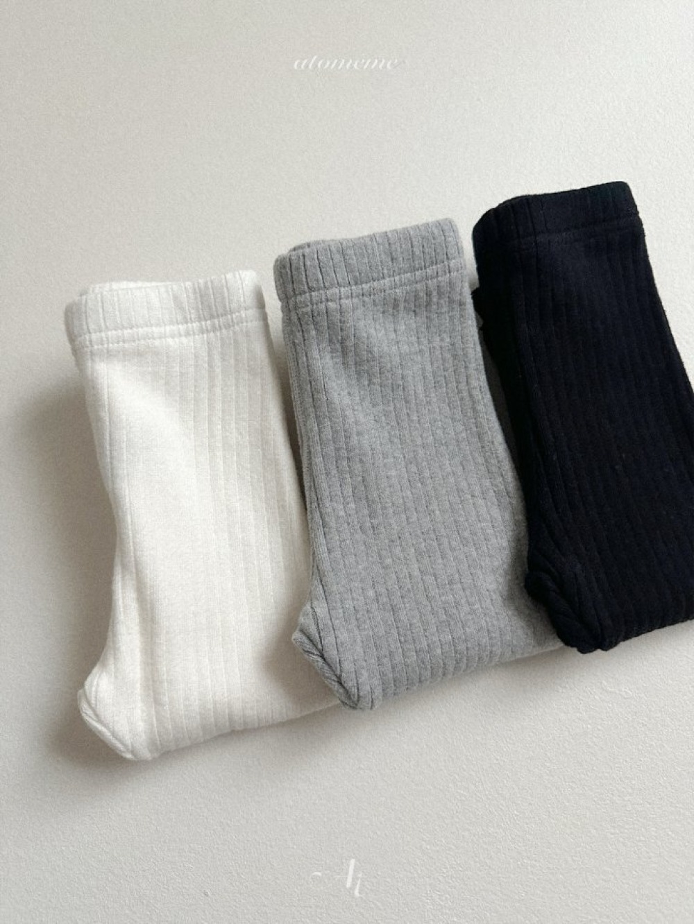 Atomeme21｜(70cm-110cm) 羅紋內搭褲