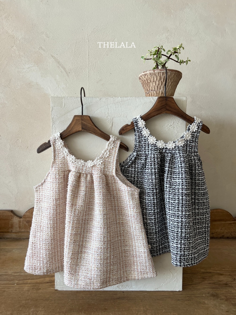 thelala56｜ (1y-6y) 花瓣小香風洋裝