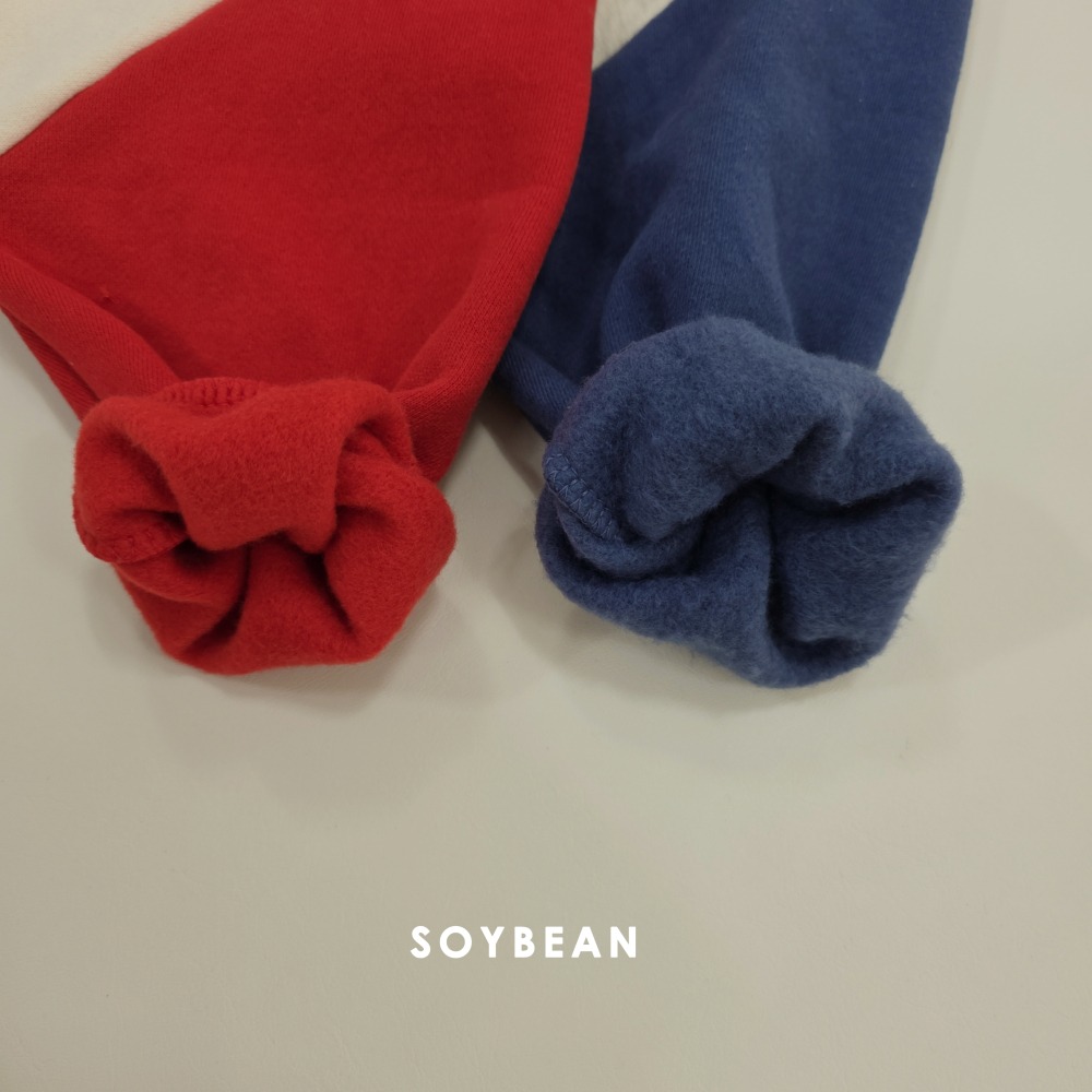 Soybean71｜(75cm-118cm) 印花撞色休閒上衣