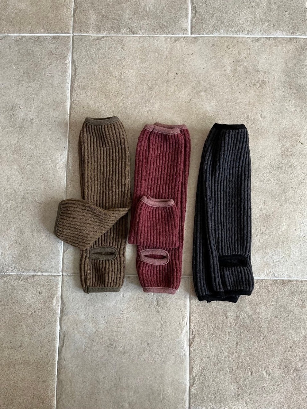 GURU GURU03｜(6m-24m) 3色羅紋腳套襪