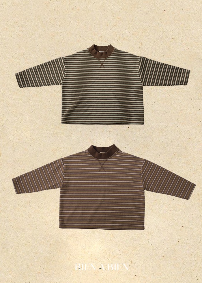 Bien A Bien10｜(90cm-130cm) 條紋上衣