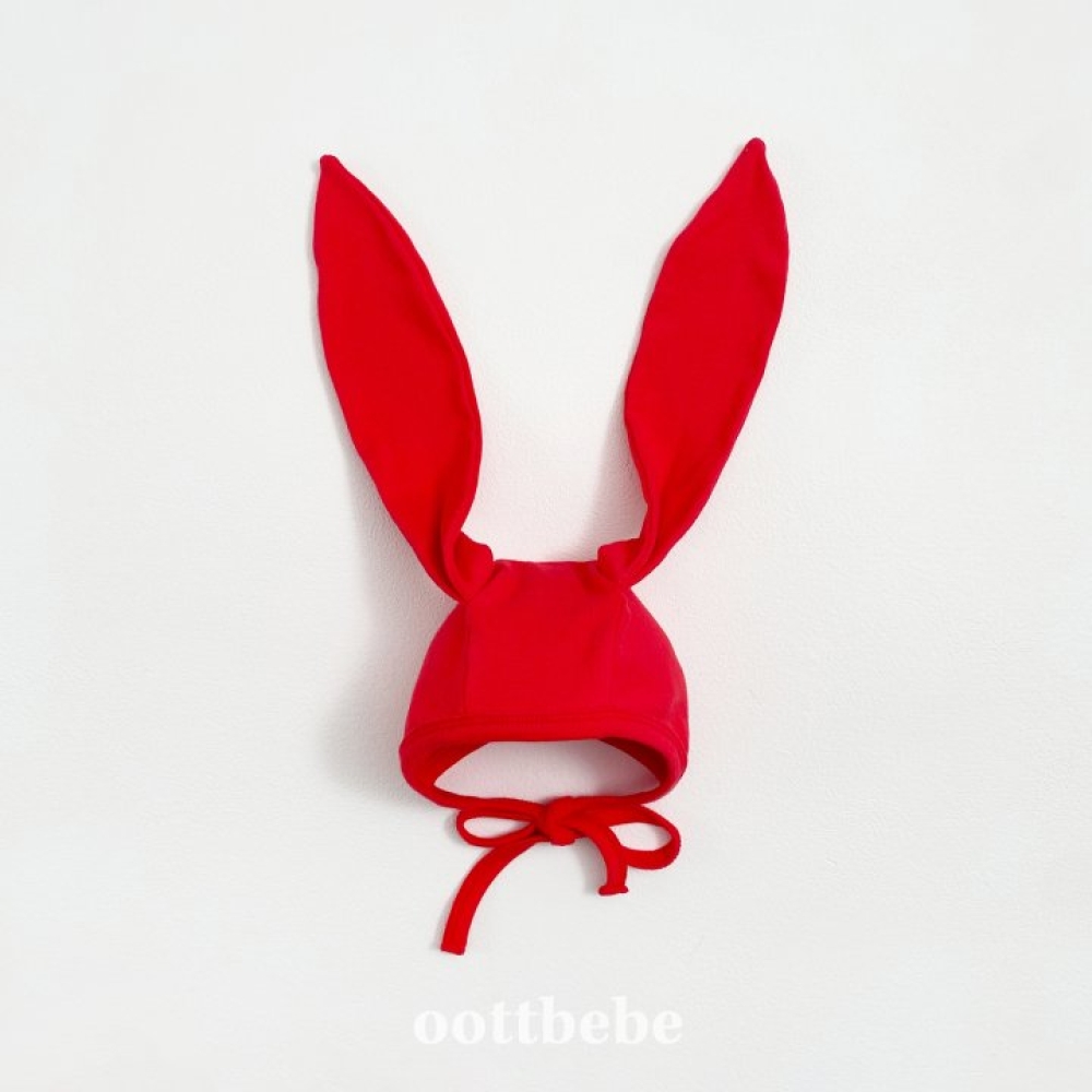Oottbebe31｜(Free) 糖果色兔耳綁帶帽