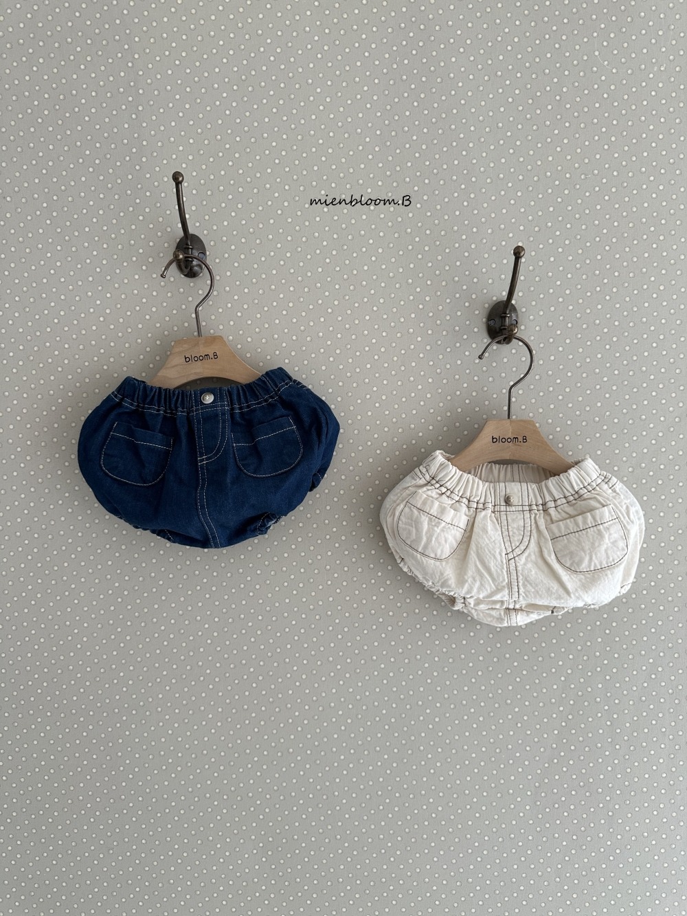 Bloom.b33｜(3m-24m) 口袋燈籠褲