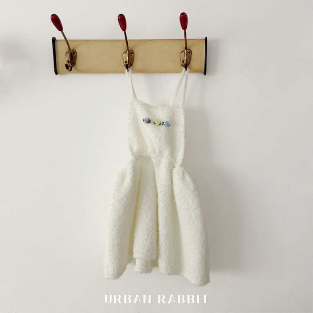 BANANAJ15｜(3m-18m)  毛茸茸吊帶雪裙