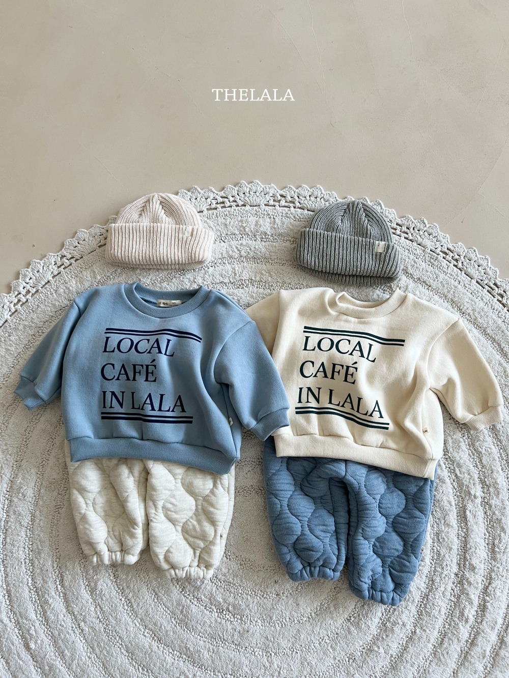 thelala32｜ (1y-6y) 絎縫束口褲