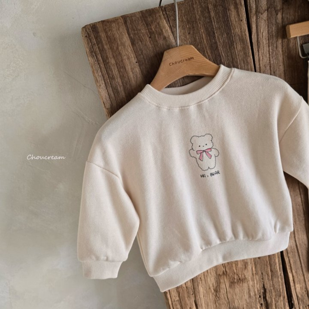 Choucream03｜(6m-18m) 蝴蝶小熊上衣