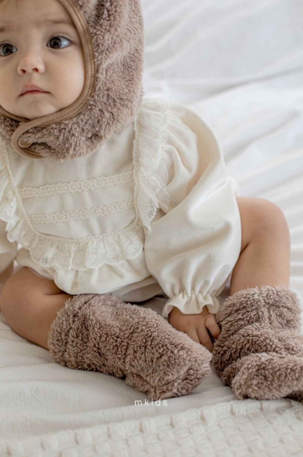 M-KIDS16｜(55-85cm) 3色保暖刷毛腳套