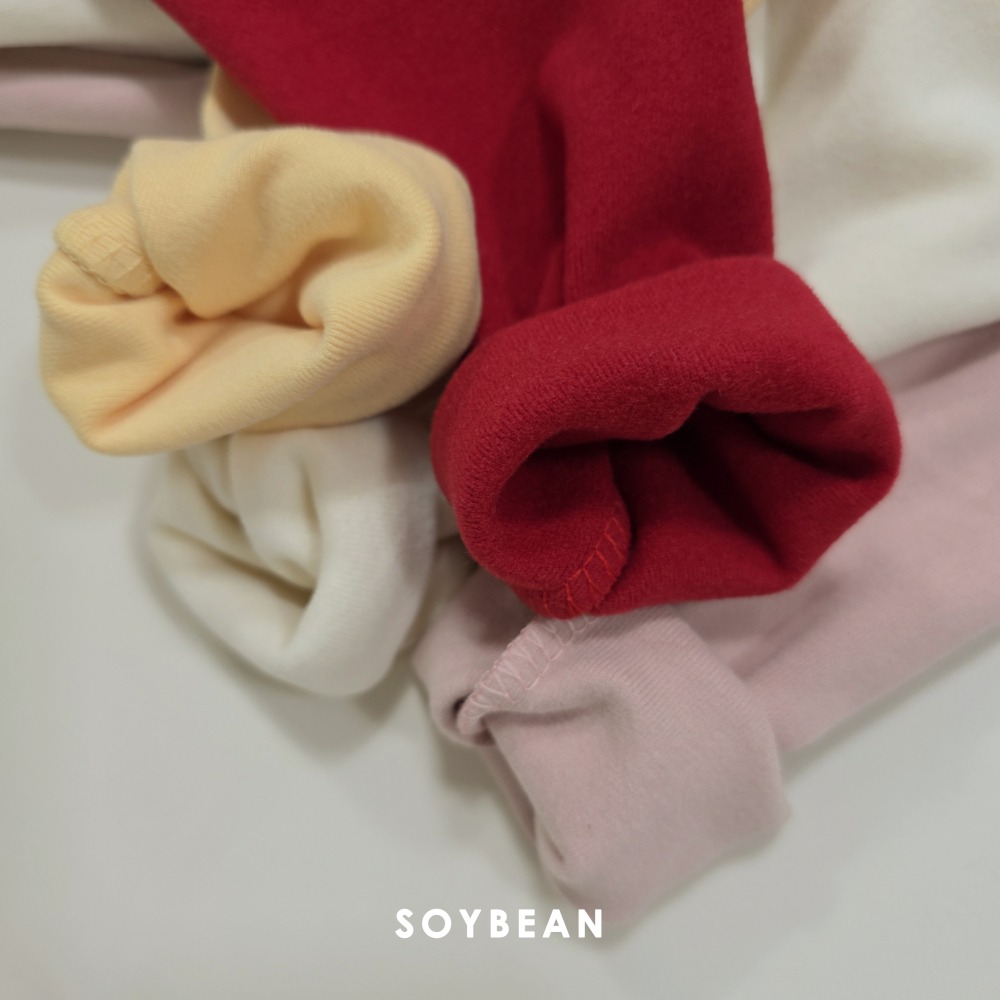 Soybean57｜(75cm-118cm) 撞色內刷毛套裝