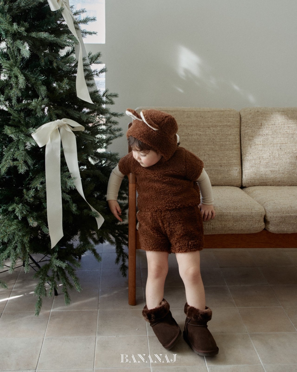 BANANAJ16|(83-127cm) 拉布布毛絨兩面穿套裝8