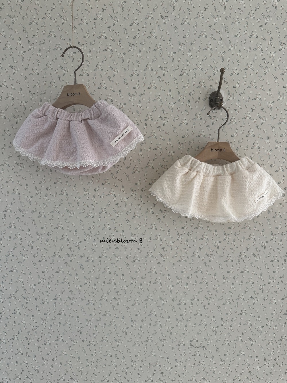 Bloom.b52｜(3m-24m/85cm-125cm) 蕾絲花邊褲裙