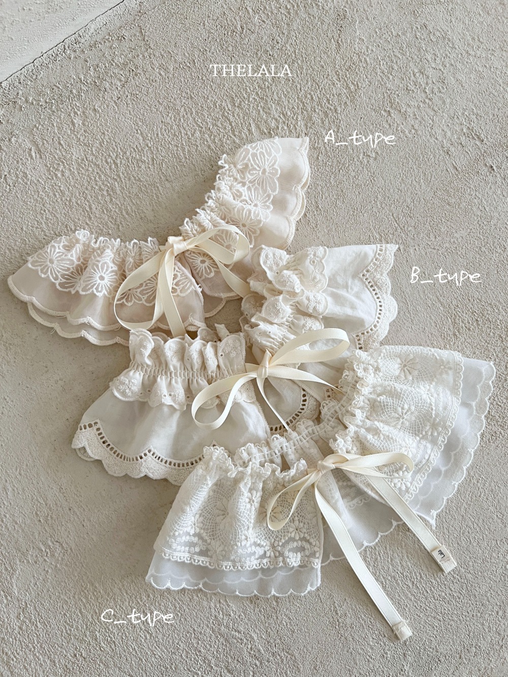 thelala07｜ (free) 蕾絲披風領圍