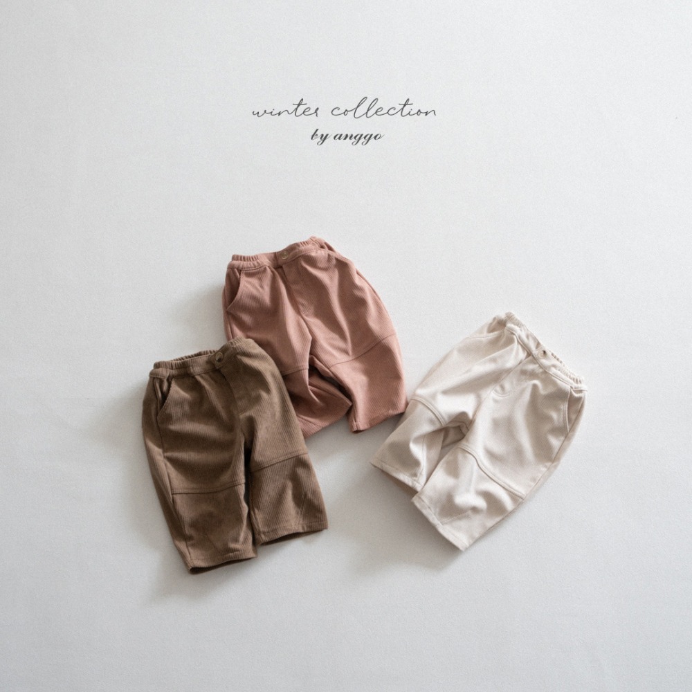 anggo24｜(75cm-120cm) 壓線燈芯絨長褲