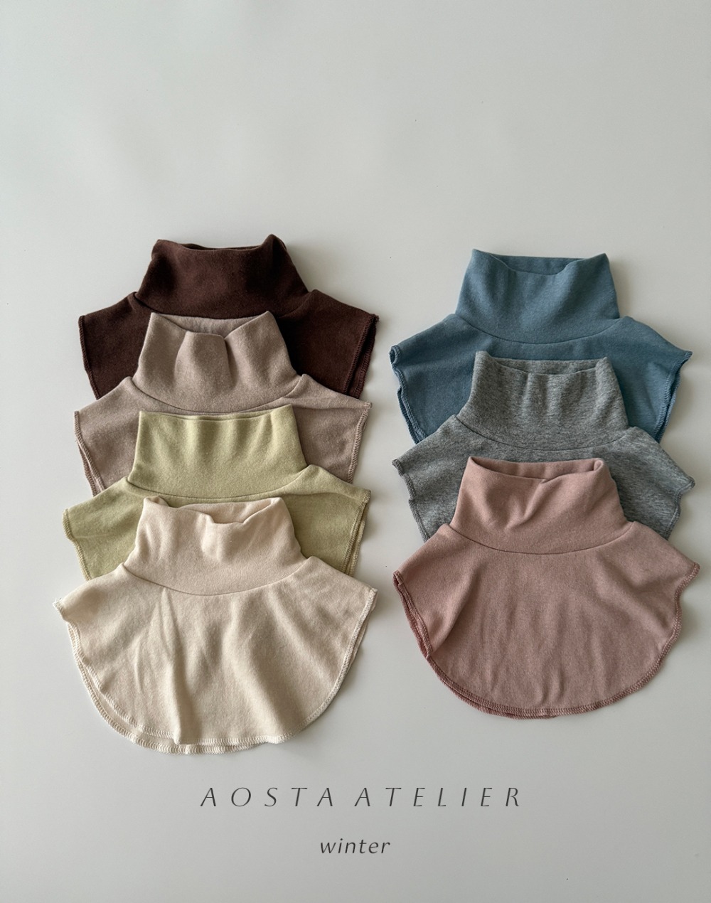 AOSTA43｜(0y-6y) 高領圍脖