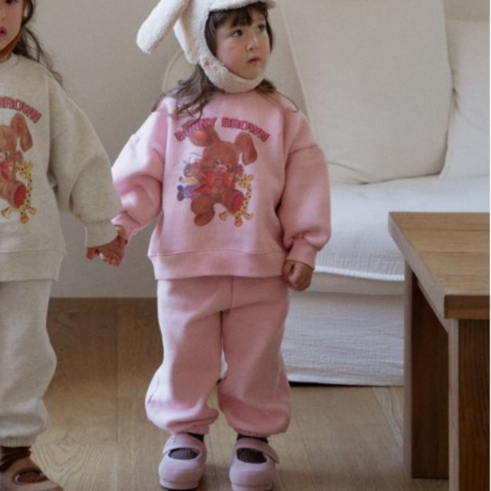 BANANAJ43｜(83-127cm)  小兔熊休閒套裝