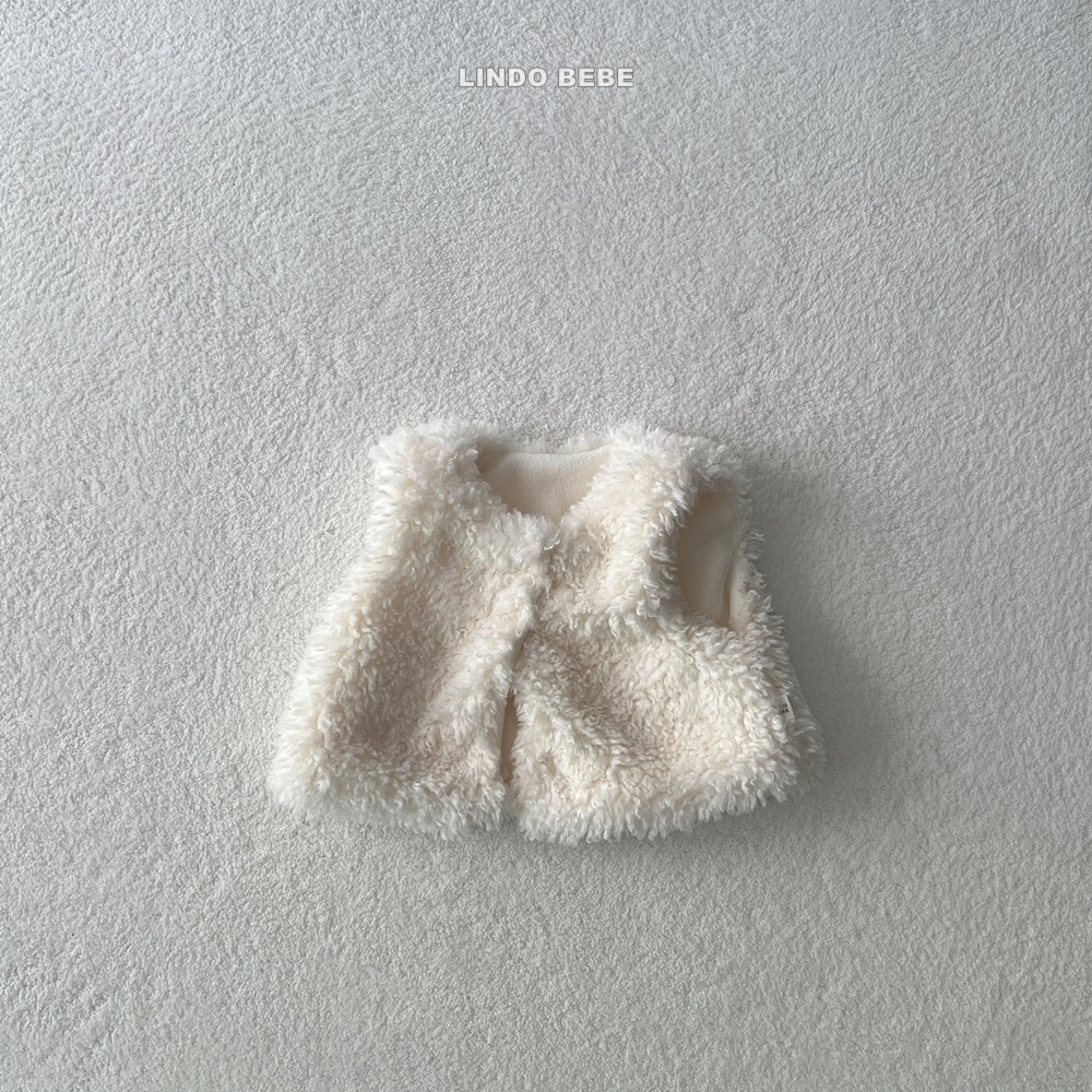 Lindo29｜(3m-18m) 刷毛背心