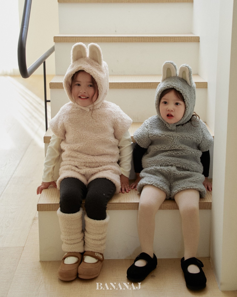 BANANAJ16|(83-127cm) 拉布布毛絨兩面穿套裝5