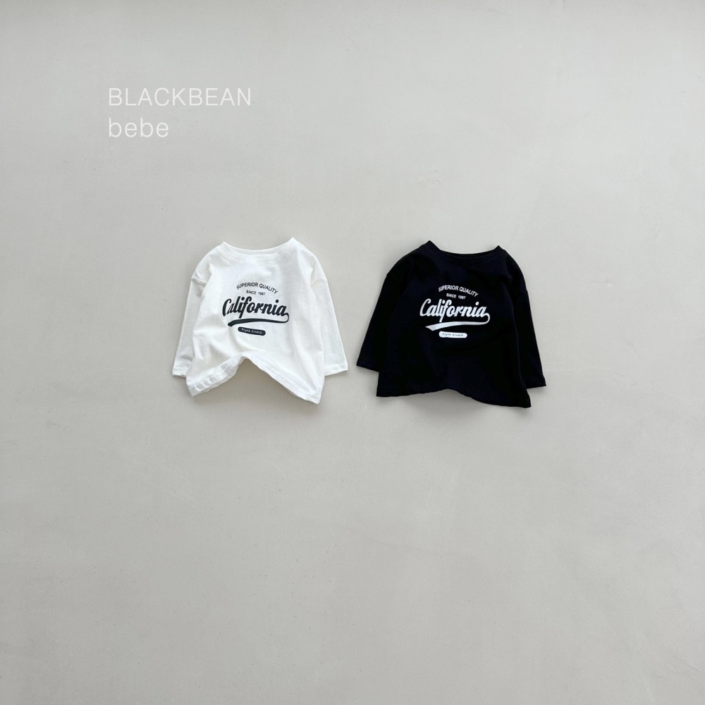 BLACK BEAN23｜(3m-18m) 英字薄上衣