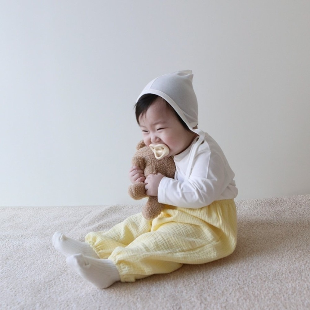 LEMONADE12|(55cm-85cm) 6色棉麻素面束口褲13