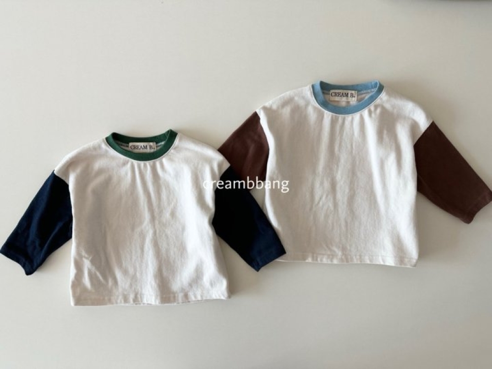 BANANAJ23｜(83-127cm)  撞色系列棉質上衣