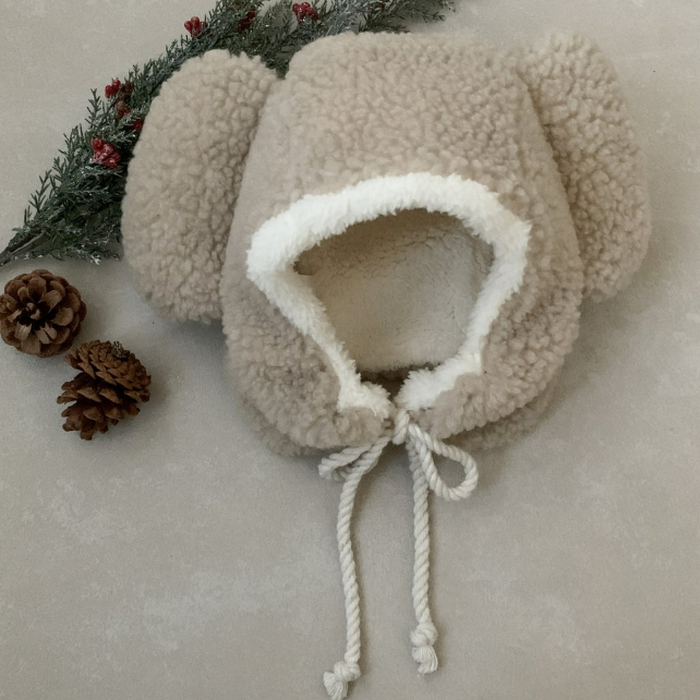 Oottbebe55｜(6m-10y  10y-MOM)  大耳熊熊親子帽