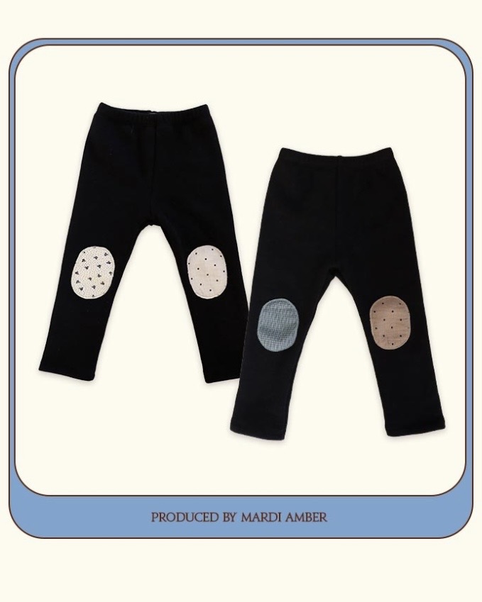 Amber 02｜(90-130cm) 2色碎花布緊身褲