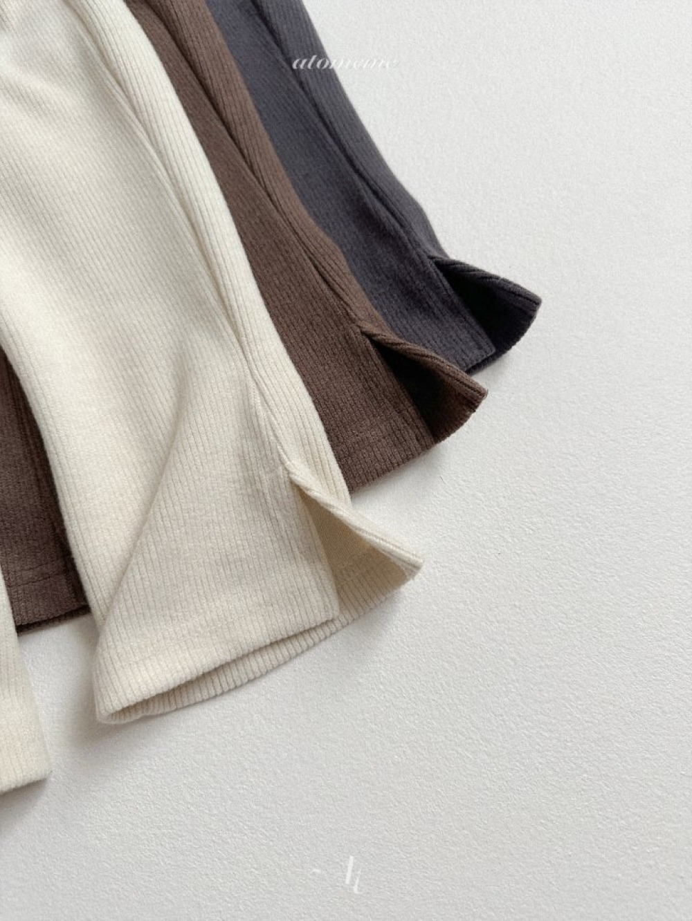 Atomeme17｜(70cm-110cm) 開衩喇叭褲