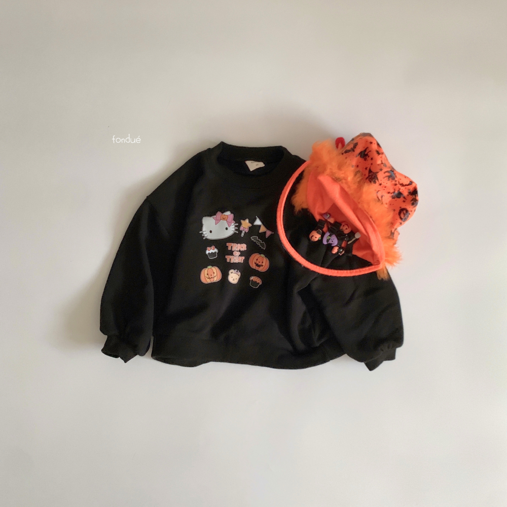 Fondue 26｜(75cm-120cm)  南瓜Hello Kitty上衣