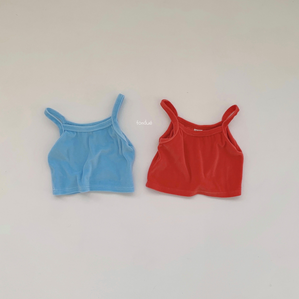 Fondue 11｜(75cm-120cm)  絨毛細肩帶背心
